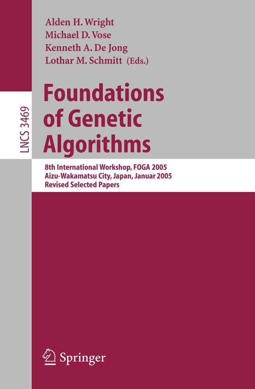 Vorderes Coverbild Foundations of Genetic Algorithms