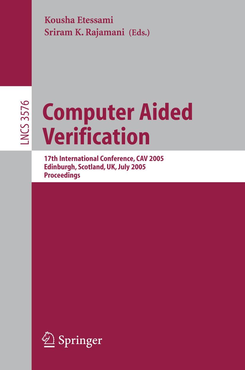 Vorderes Coverbild Computer Aided Verification
