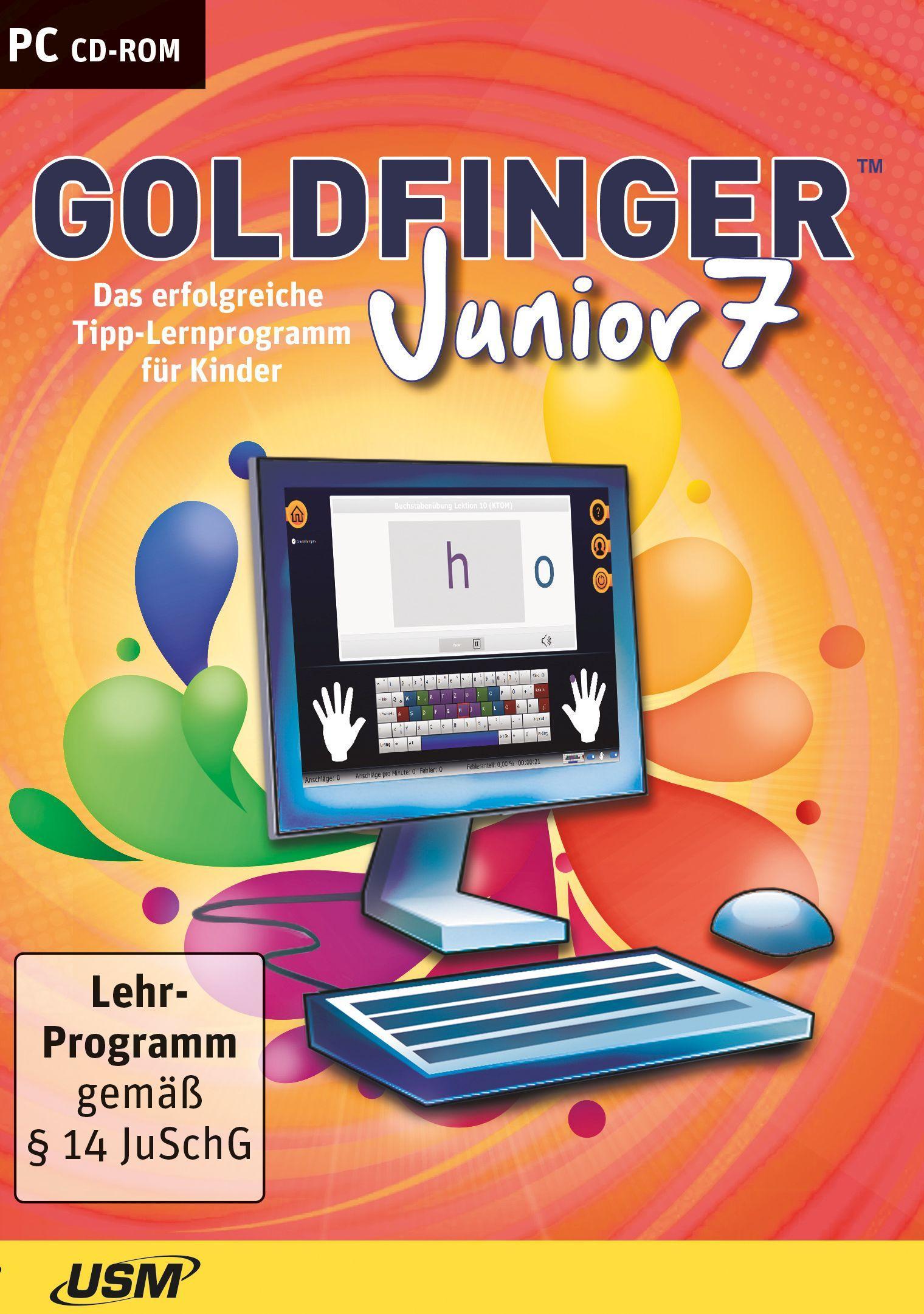 Vorderes Coverbild Goldfinger Junior 7