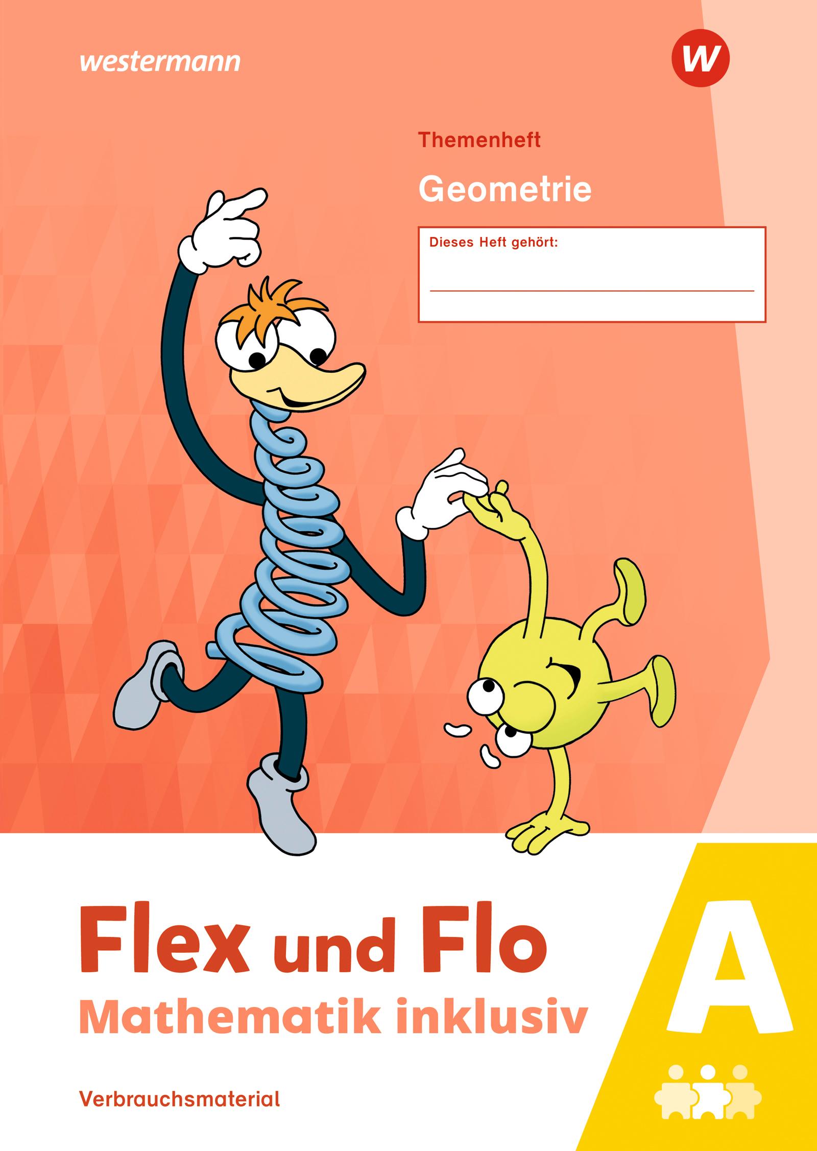 Vorderes Coverbild Flex und Flo - Mathematik inklusiv. Geometrie A