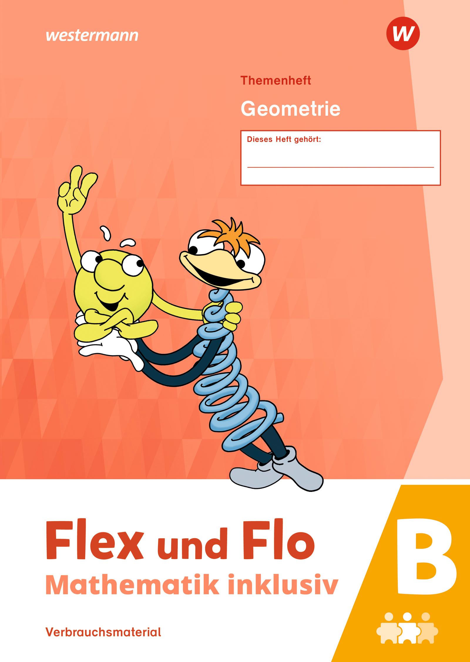 Vorderes Coverbild Flex und Flo - Mathematik inklusiv. Geometrie B