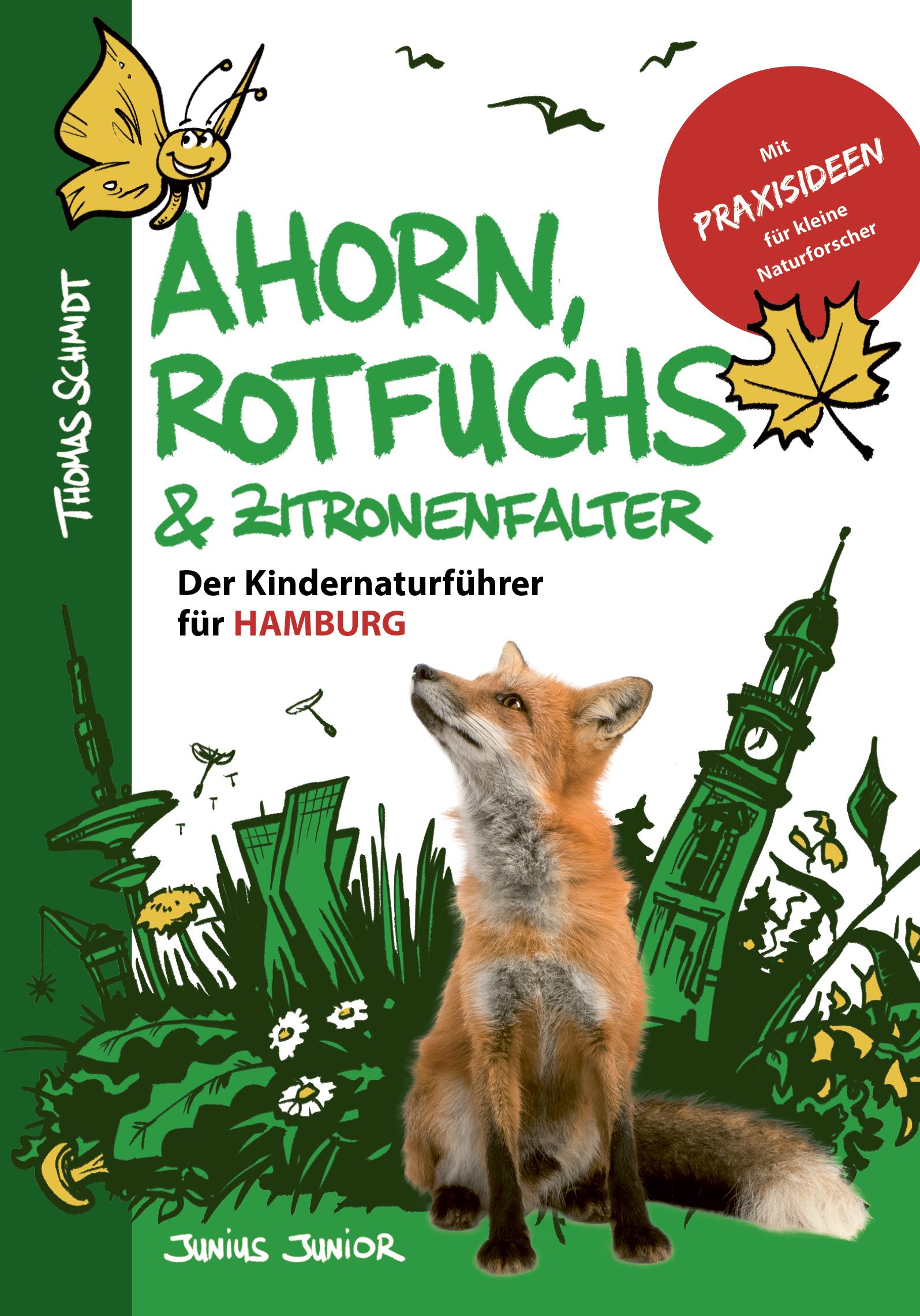 Vorderes Coverbild Ahorn, Rotfuchs & Zitronenfalter