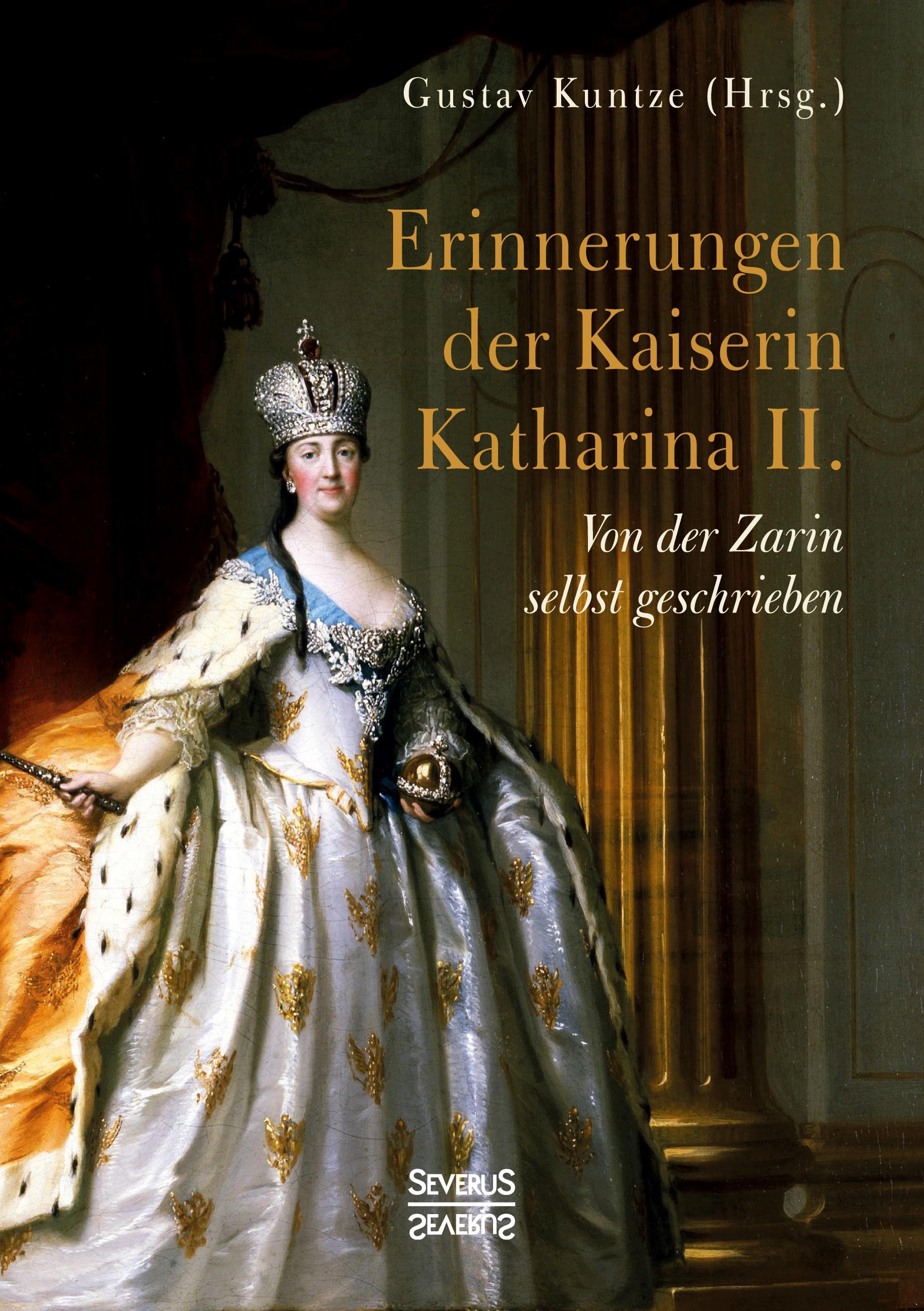 Vorderes Coverbild Erinnerungen der Kaiserin Katharina II.