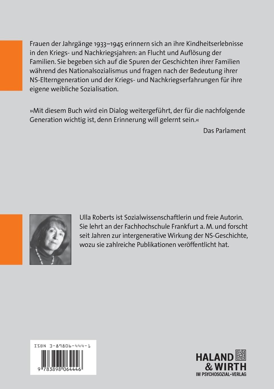 Rückseitencover Starke Mütter - ferne Väter