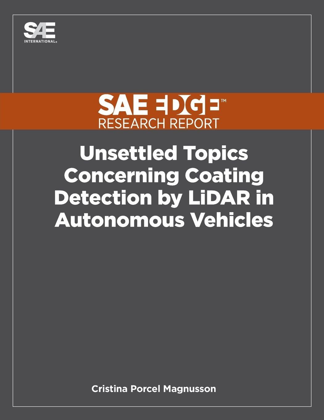 Vorderes Coverbild Unsettled Topics Concerning Coating Detection by LiDAR in Autonomous Vehicles
