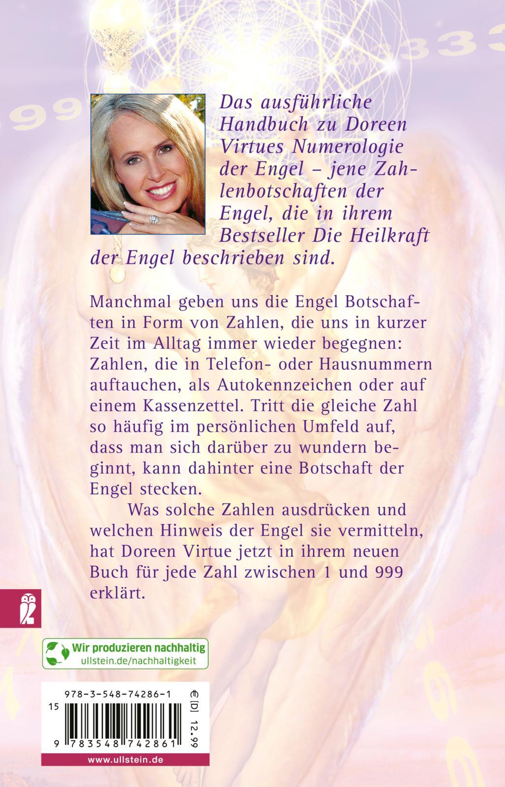 Rückseitencover Die Zahlen der Engel