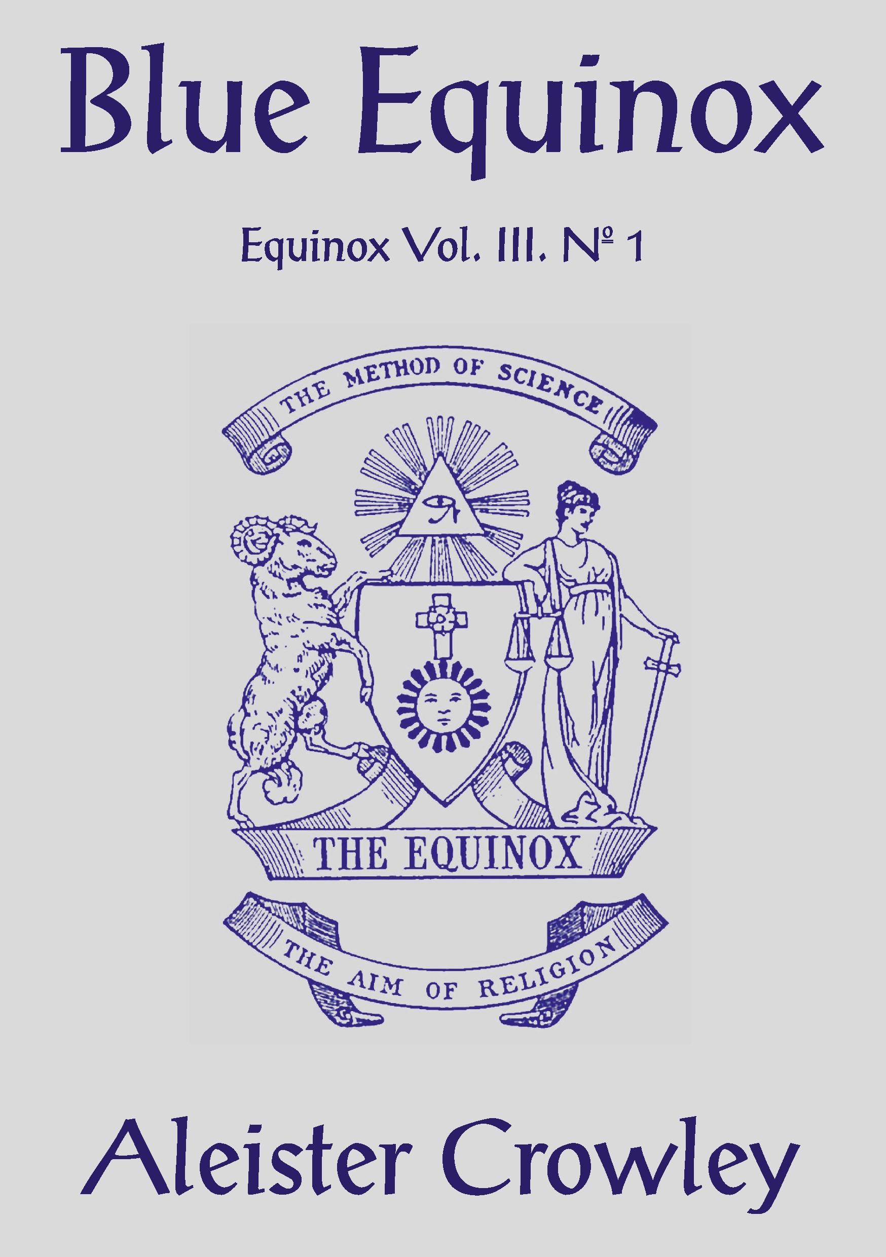 Vorderes Coverbild Blue Equinox