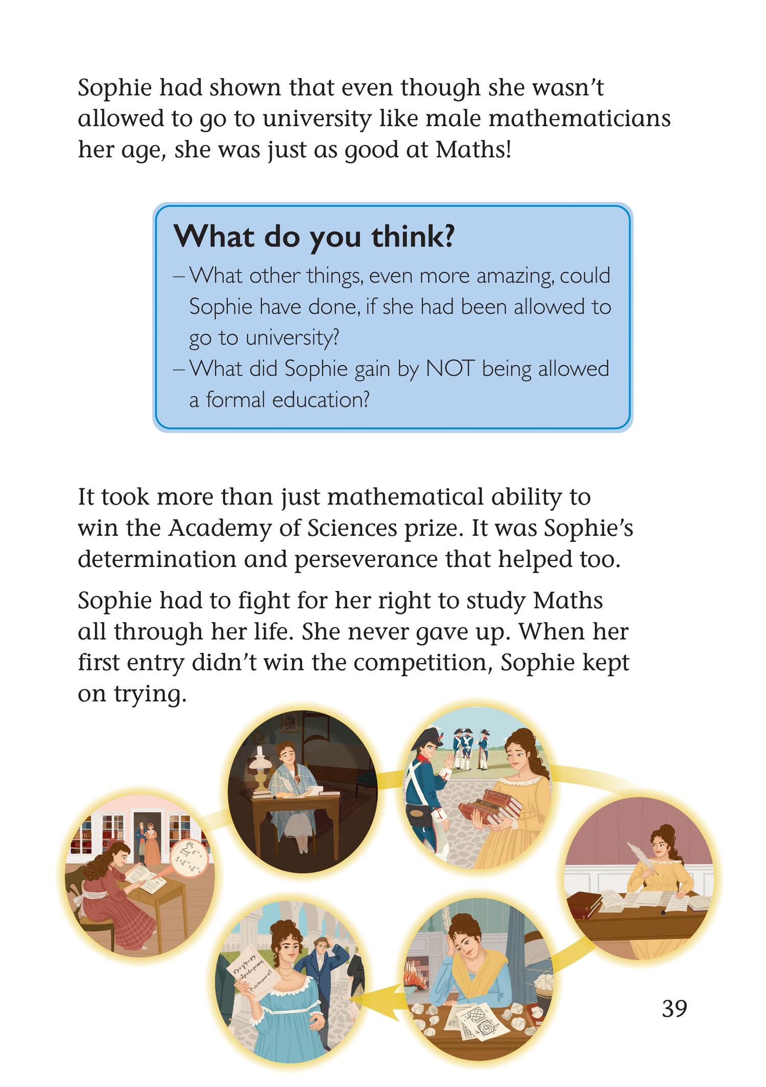 Beispielinhalt (Bild) The Undercover Mathematician