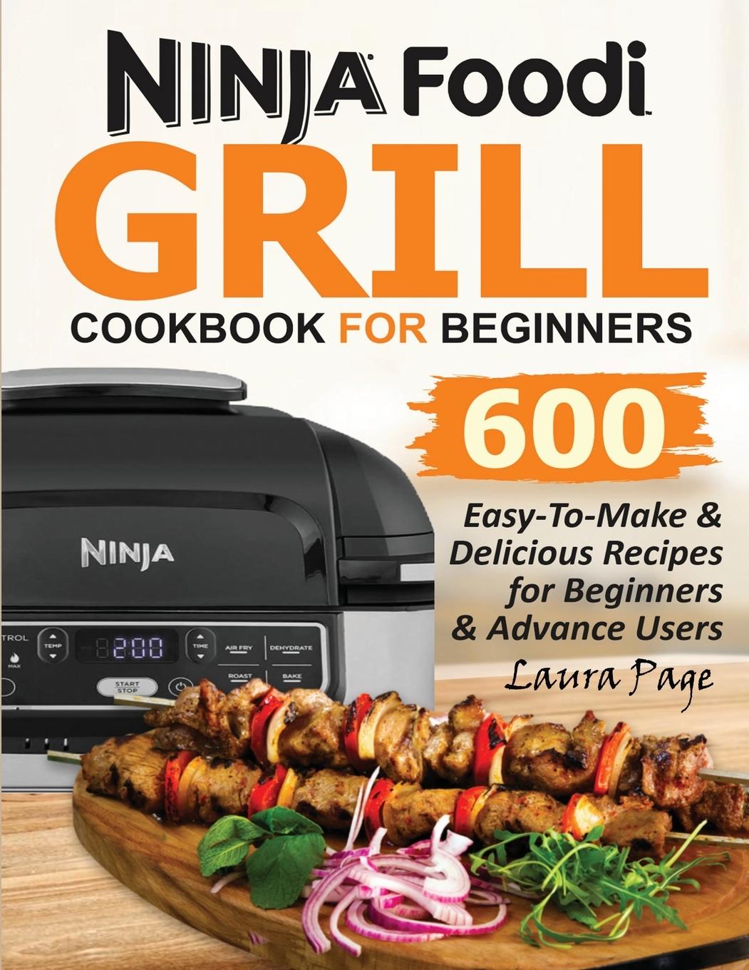 Vorderes Coverbild Ninja Foodi Grill Cookbook For Beginners
