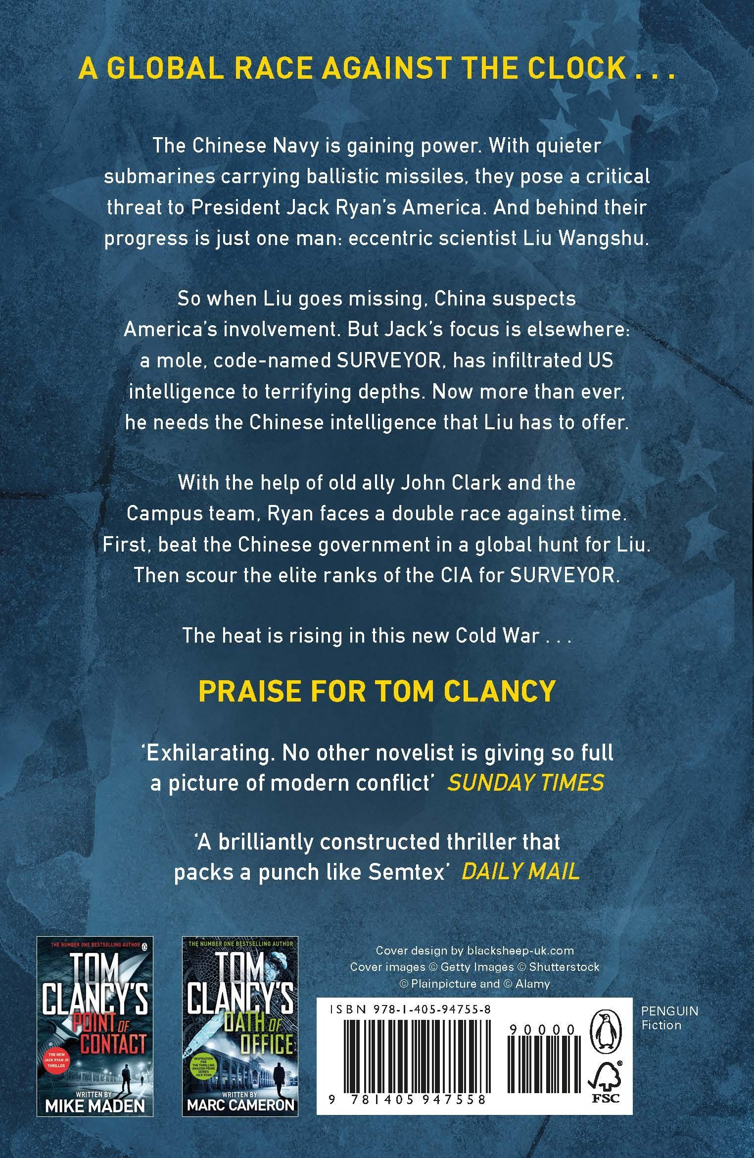 Rückseitencover Tom Clancy's Shadow of the Dragon