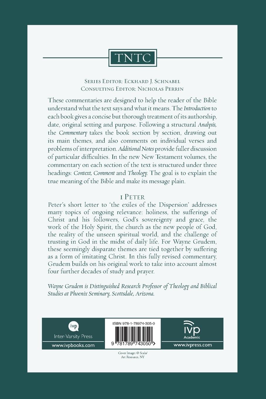 Rückseitencover 1 Peter (revised edition)