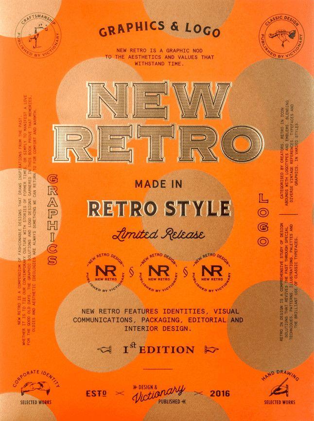 Vorderes Coverbild New Retro: 20th Anniversary Edition: Graphics & Logos in Retro Style