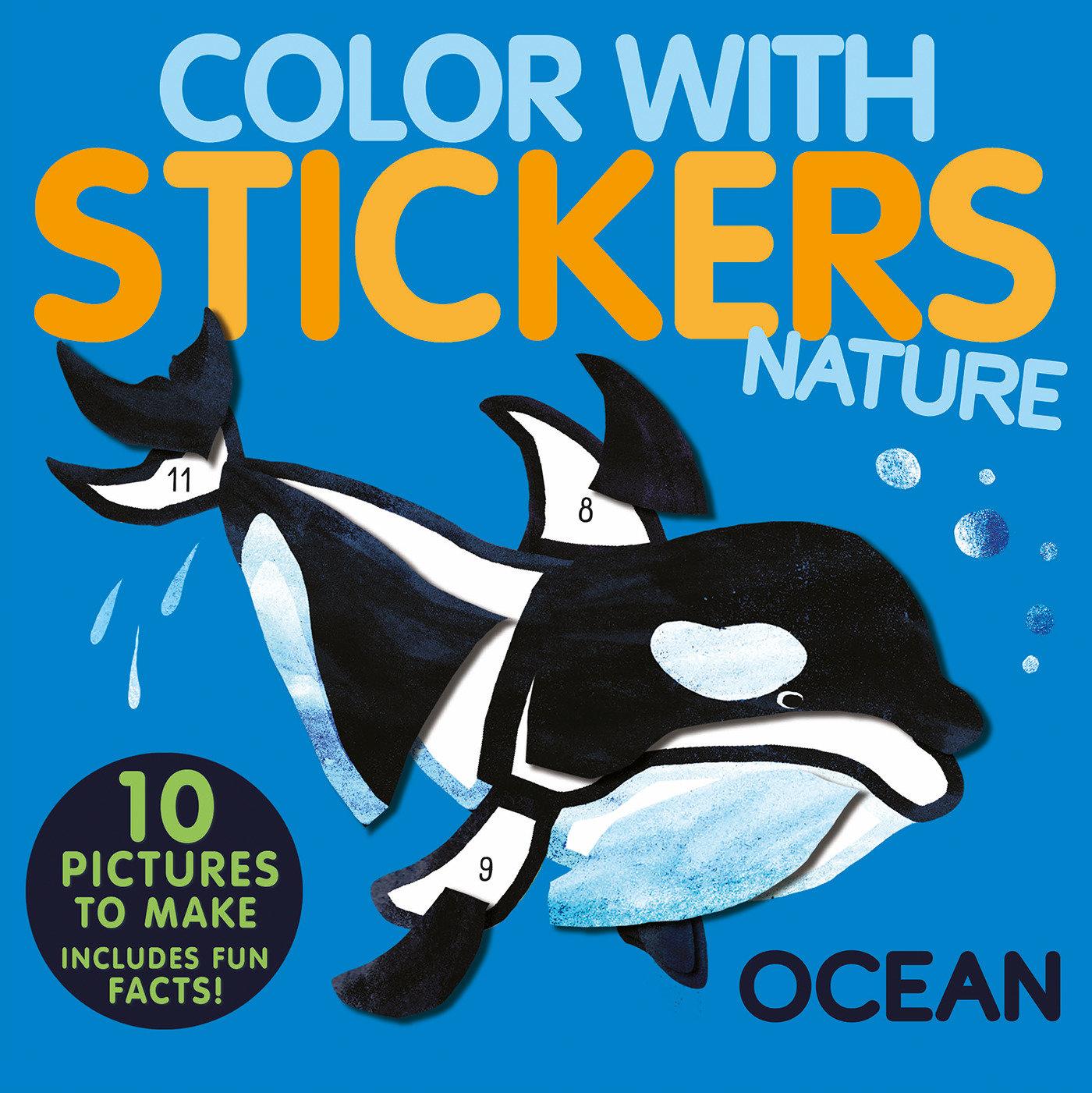 Vorderes Coverbild Color with Stickers: Ocean