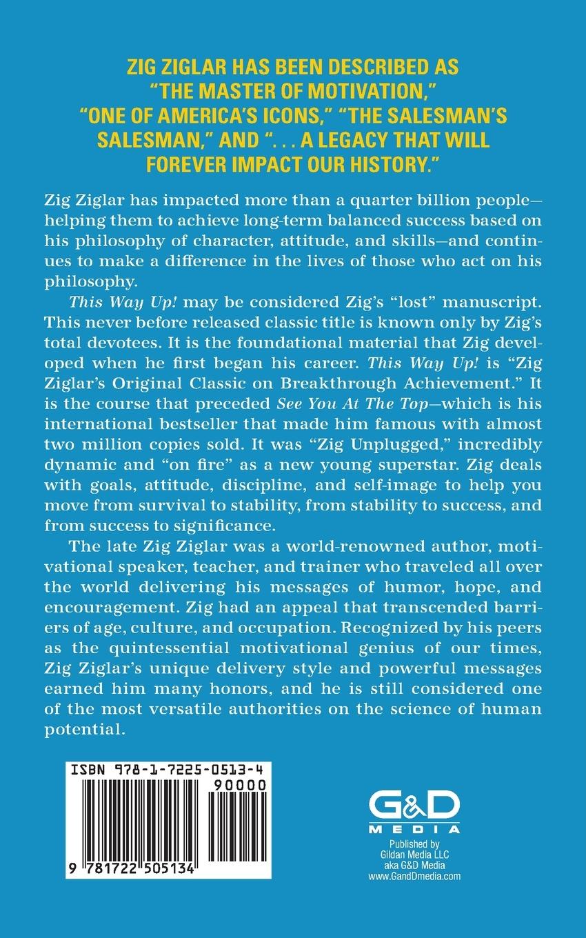 Rückseitencover This Way Up!