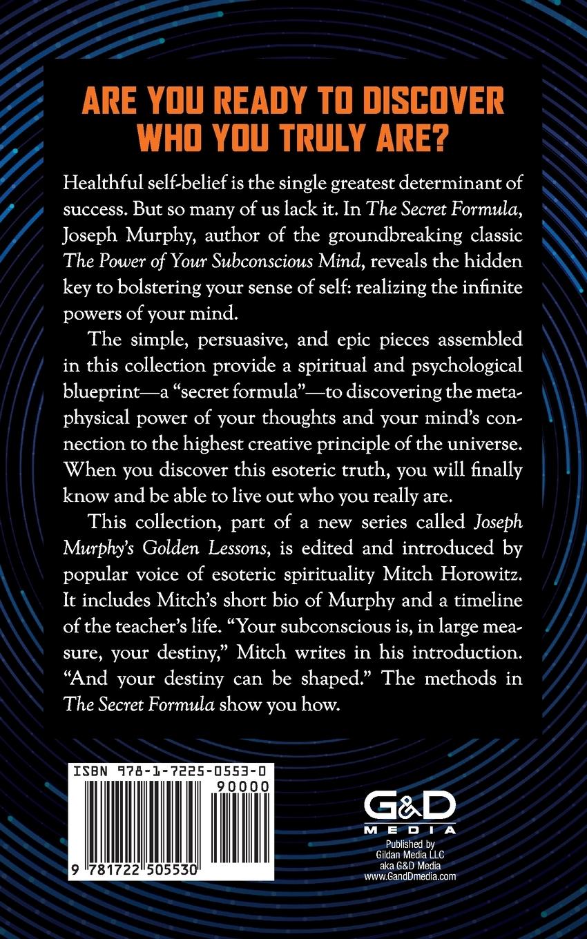 Rückseitencover The Secret Formula