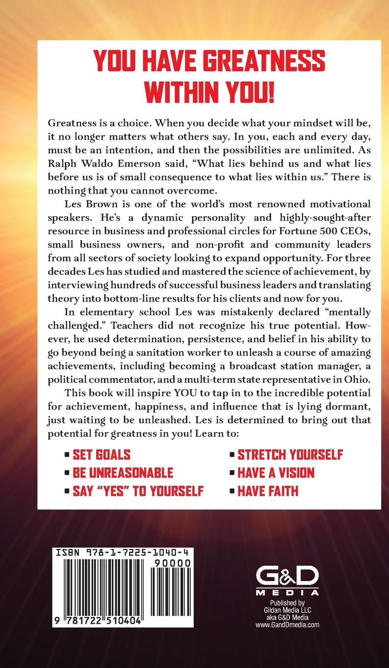 Rückseitencover The Greatness Within You