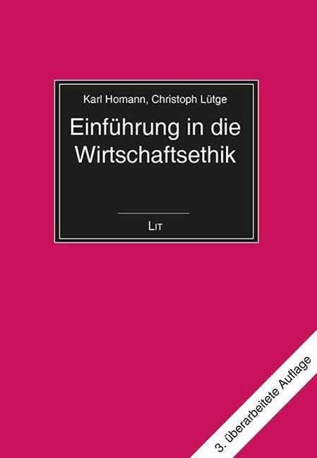Vorderes Coverbild Einführung in die Wirtschaftsethik.