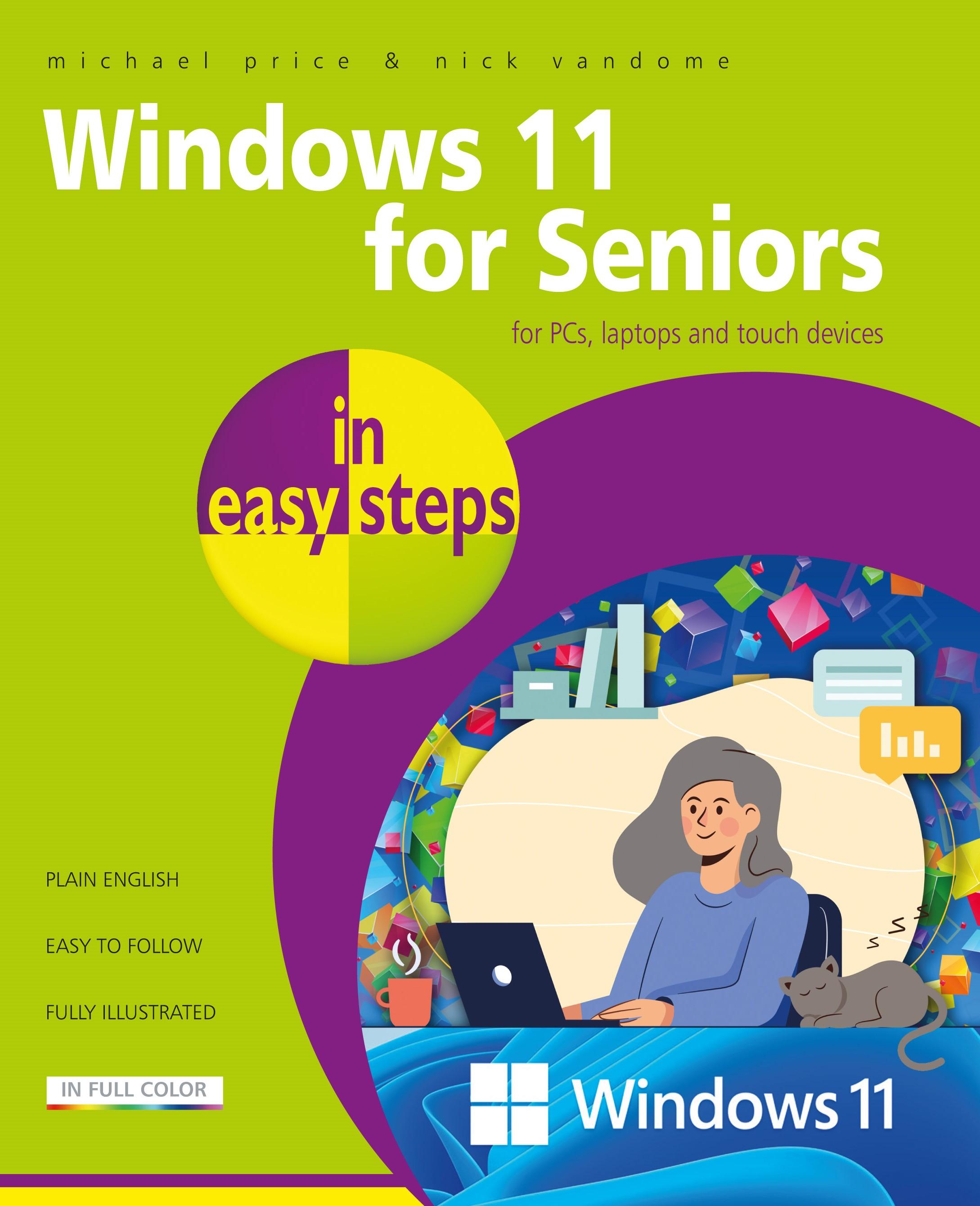 Vorderes Coverbild Windows 11 for Seniors in Easy Steps