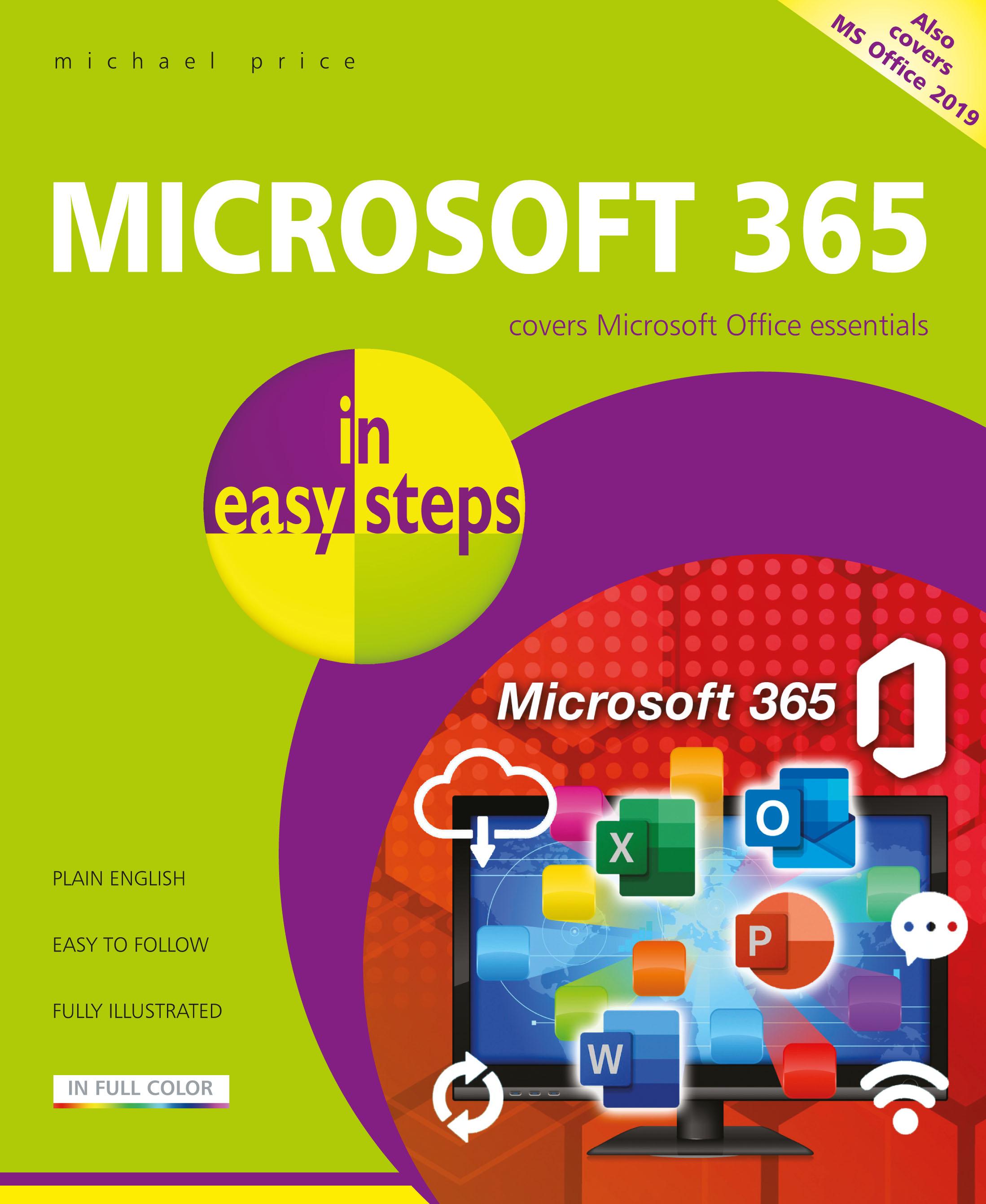 Vorderes Coverbild Microsoft 365 in Easy Steps
