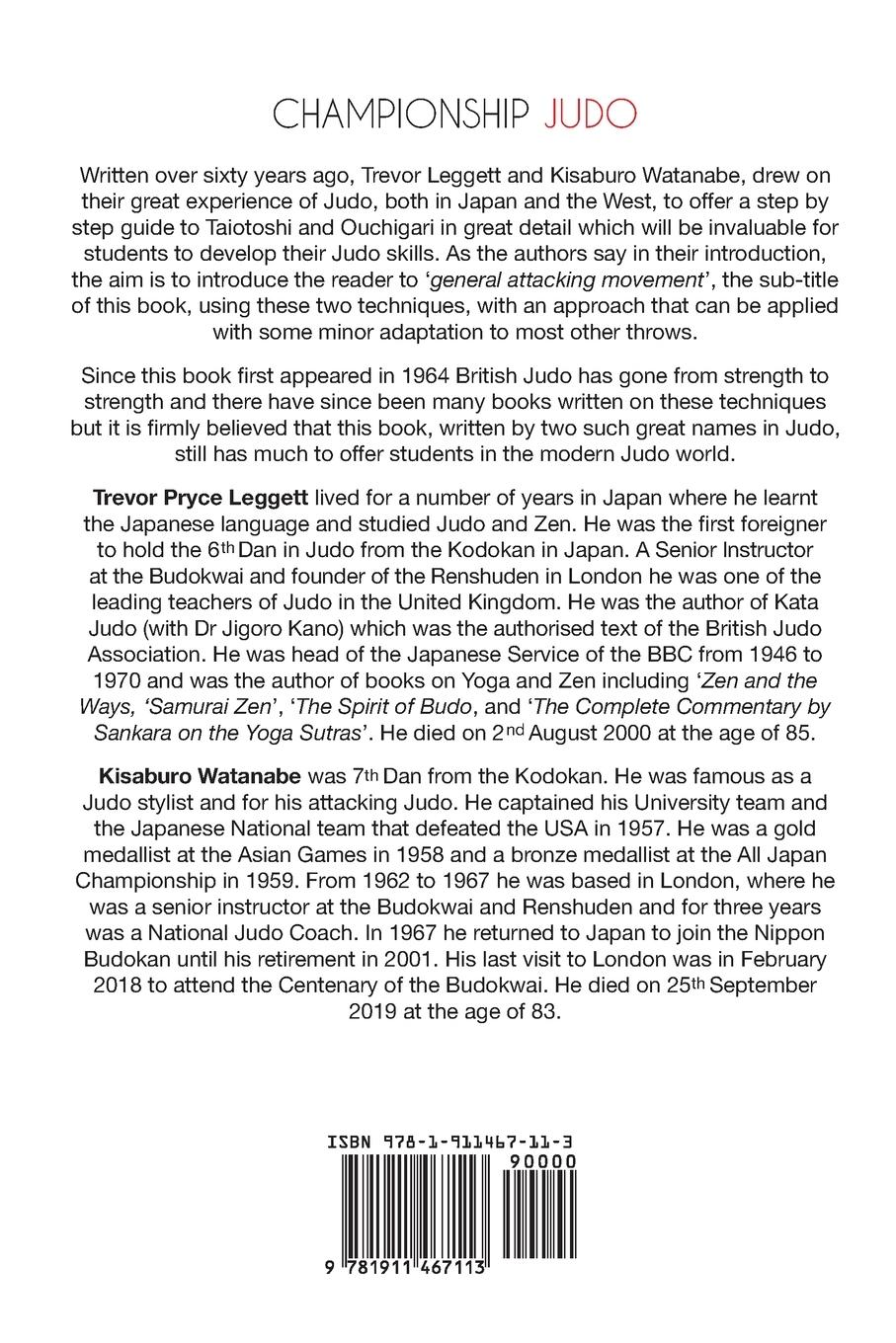 Rückseitencover Championship Judo