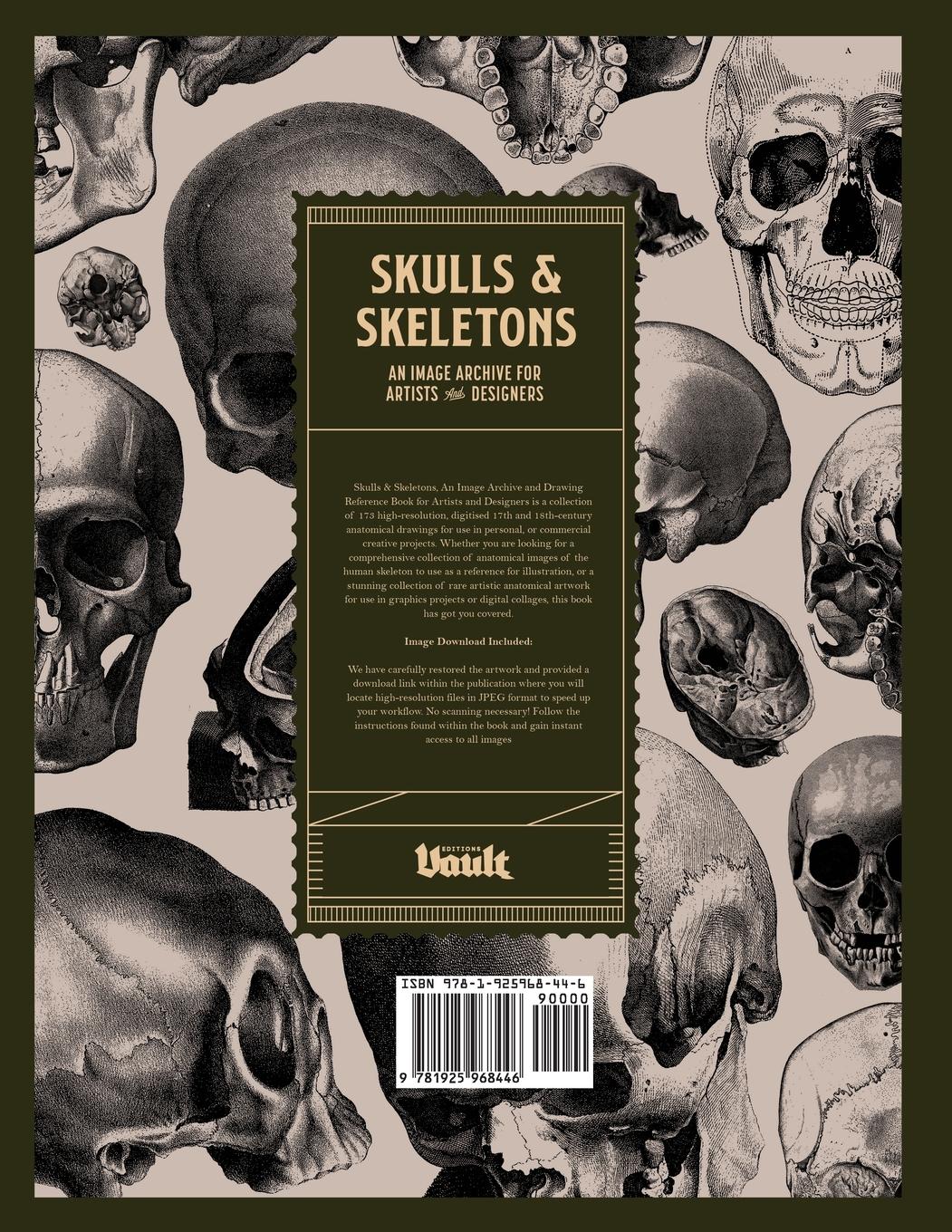 Rückseitencover Skulls and Skeletons