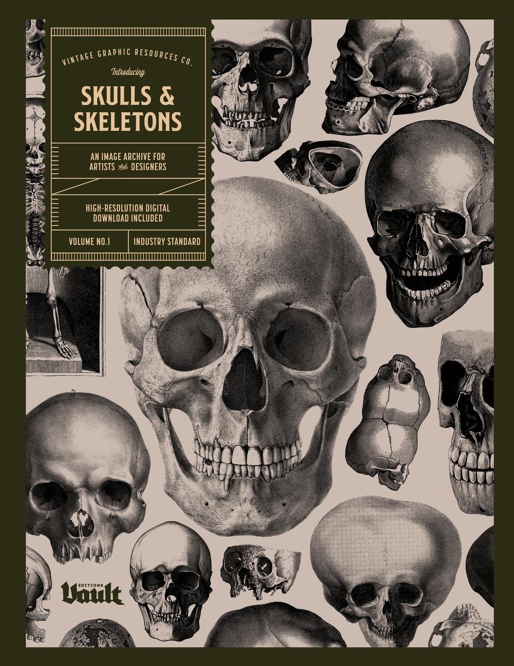 Vorderes Coverbild Skulls and Skeletons