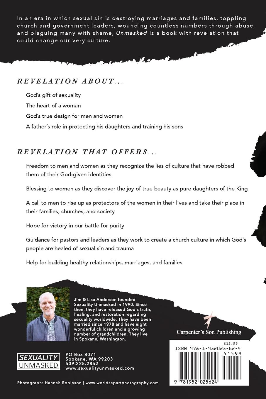 Rückseitencover Unmasked, Third Edition