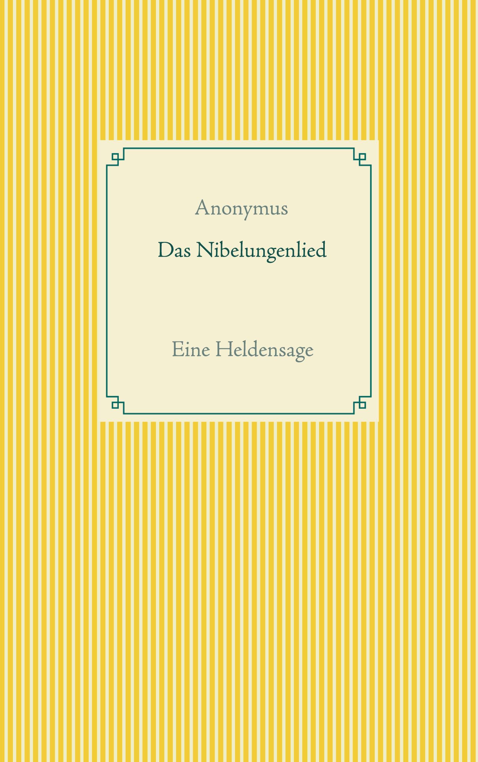 Vorderes Coverbild Das Nibelungenlied