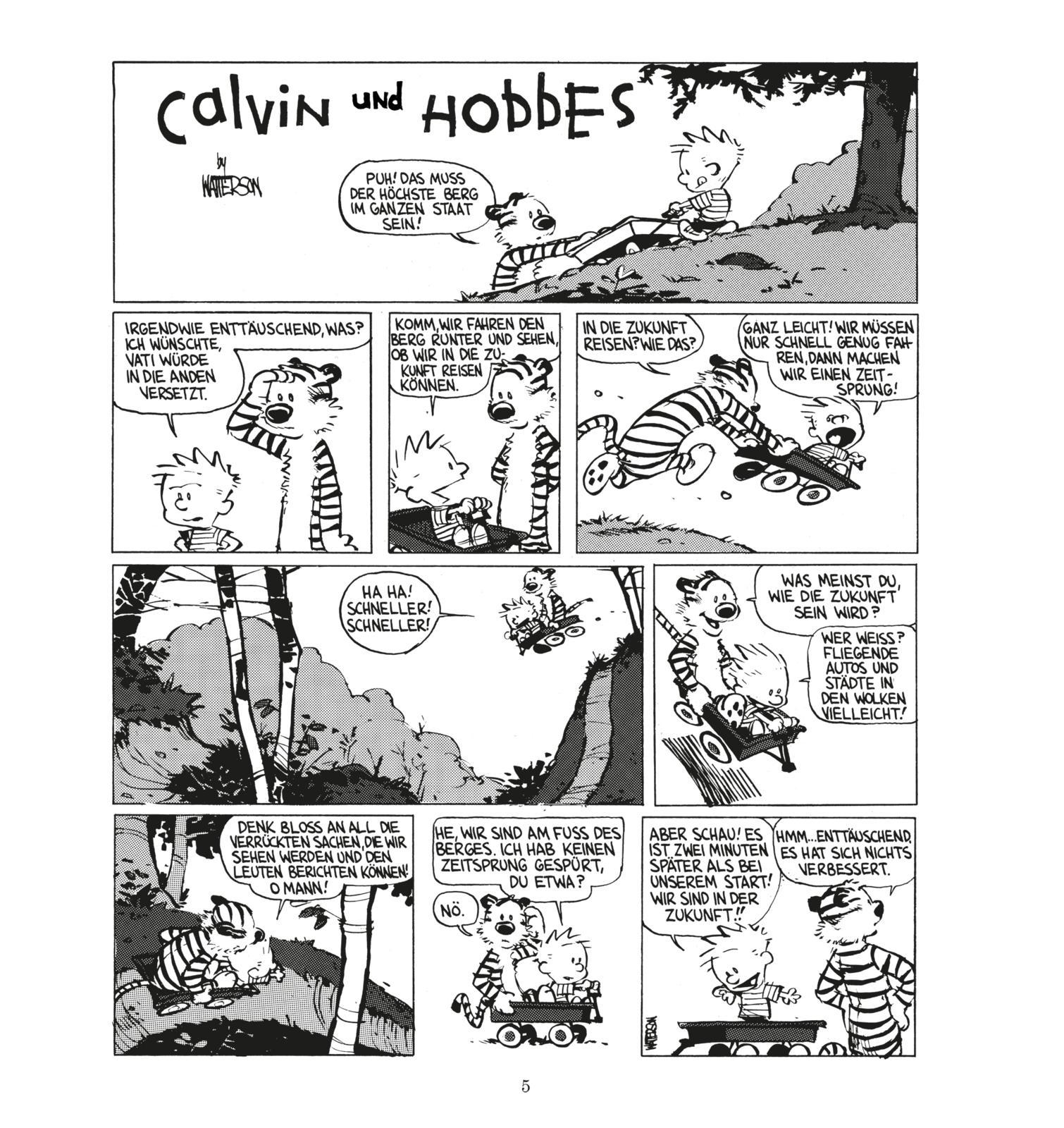 Beispielinhalt (Bild) Calvin & Hobbes 03 - Wir wandern aus!