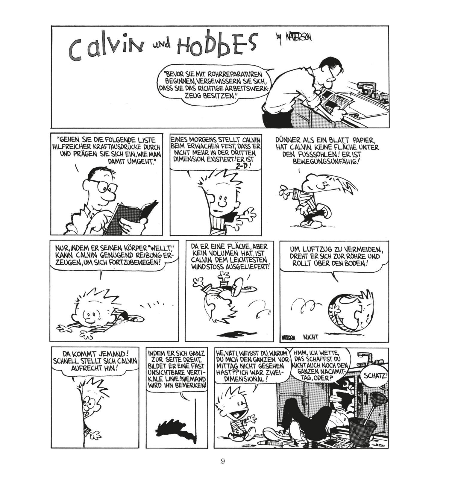 Beispielinhalt (Bild) Calvin & Hobbes 03 - Wir wandern aus!