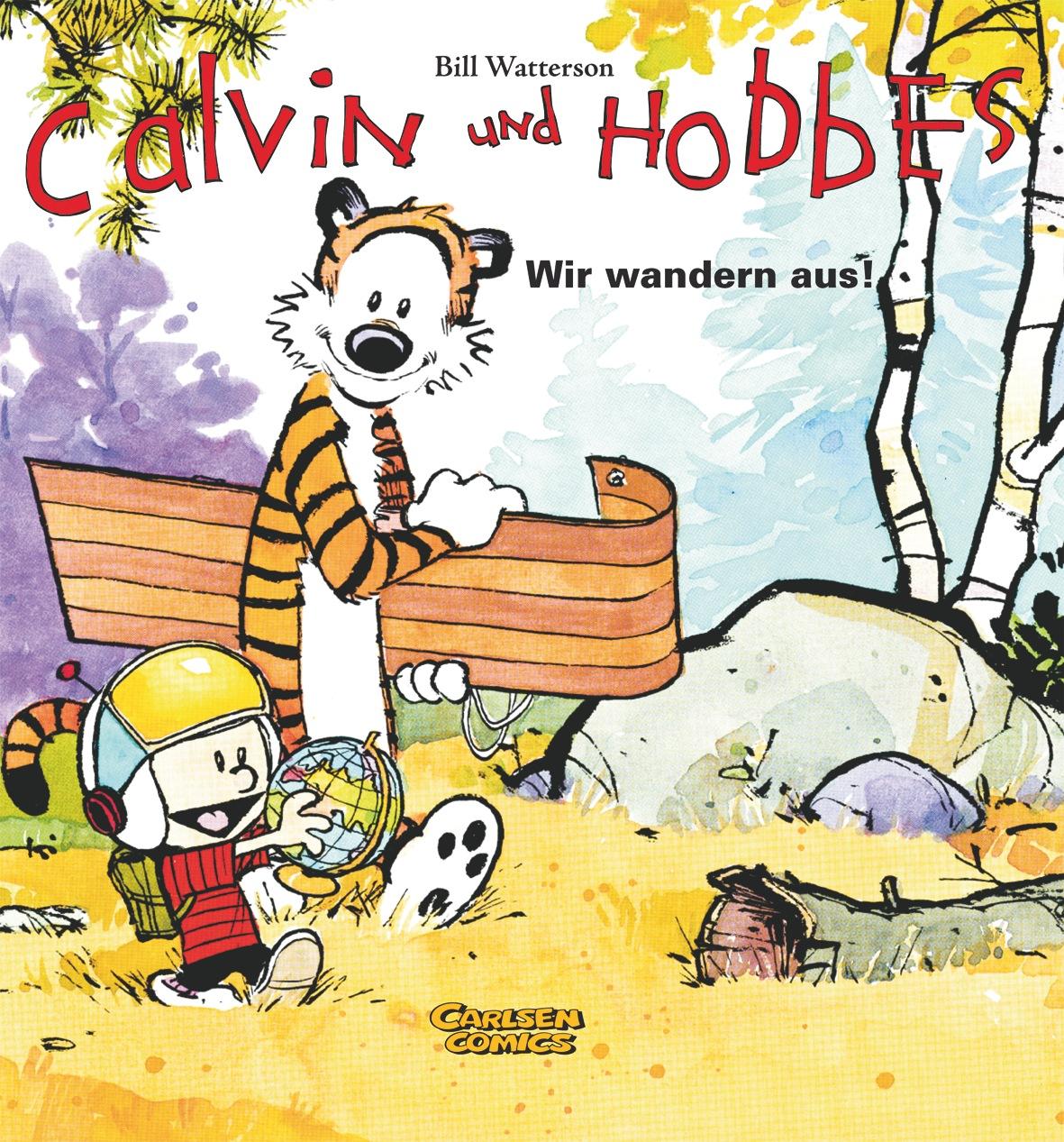 Vorderes Coverbild Calvin & Hobbes 03 - Wir wandern aus!