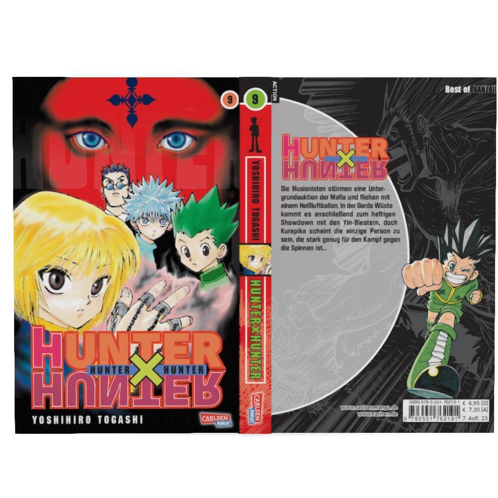 Beispielinhalt (Bild) Hunter X Hunter 09