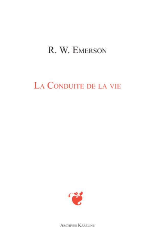 Vorderes Coverbild La Conduite de la vie