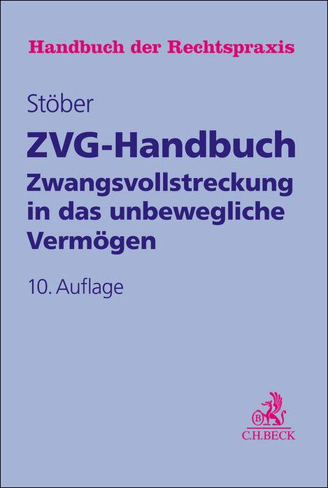 Vorderes Coverbild ZVG-Handbuch