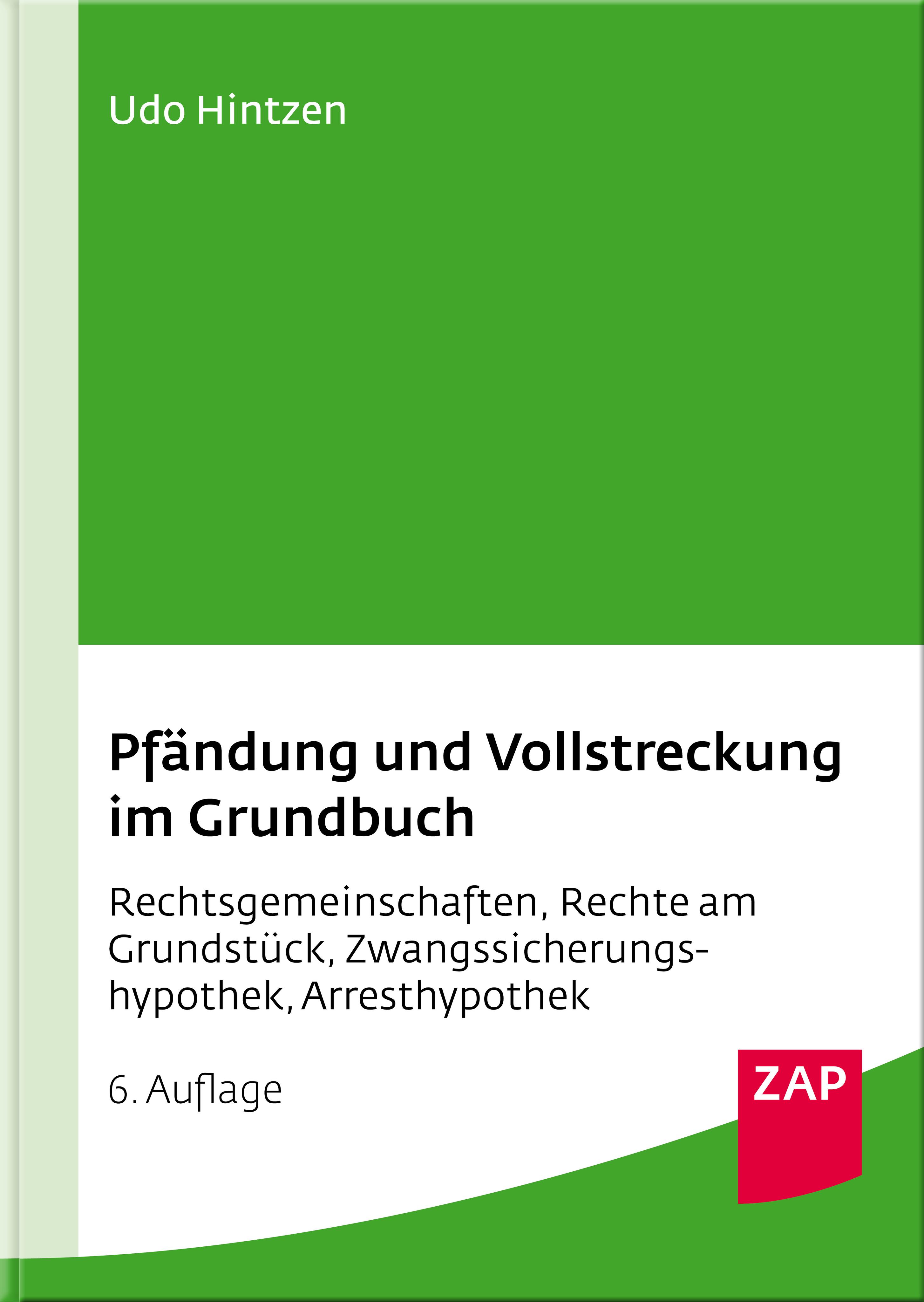 Vorderes Coverbild Pfändung und Vollstreckung im Grundbuch