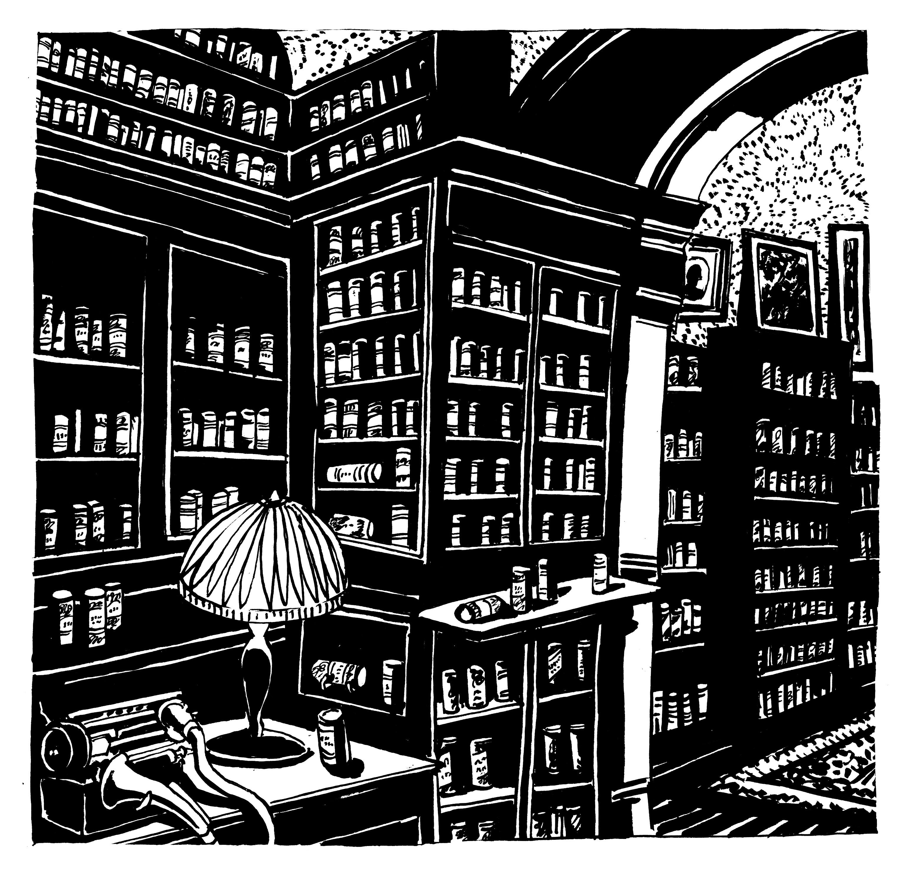 Beispielinhalt (Bild) Das Ende der Bücher