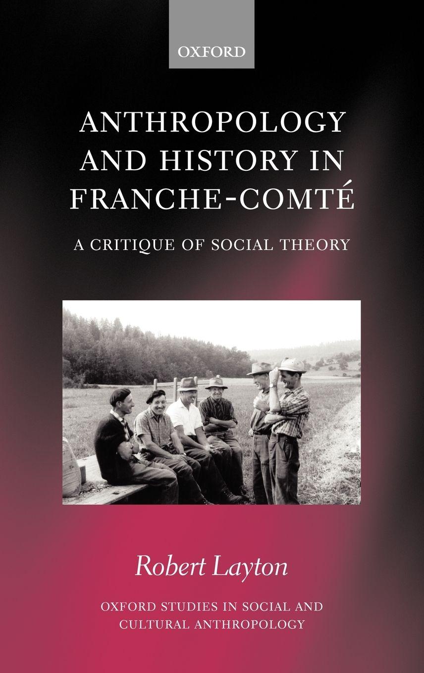 Vorderes Coverbild Anthropology and History in Franche-Comte
