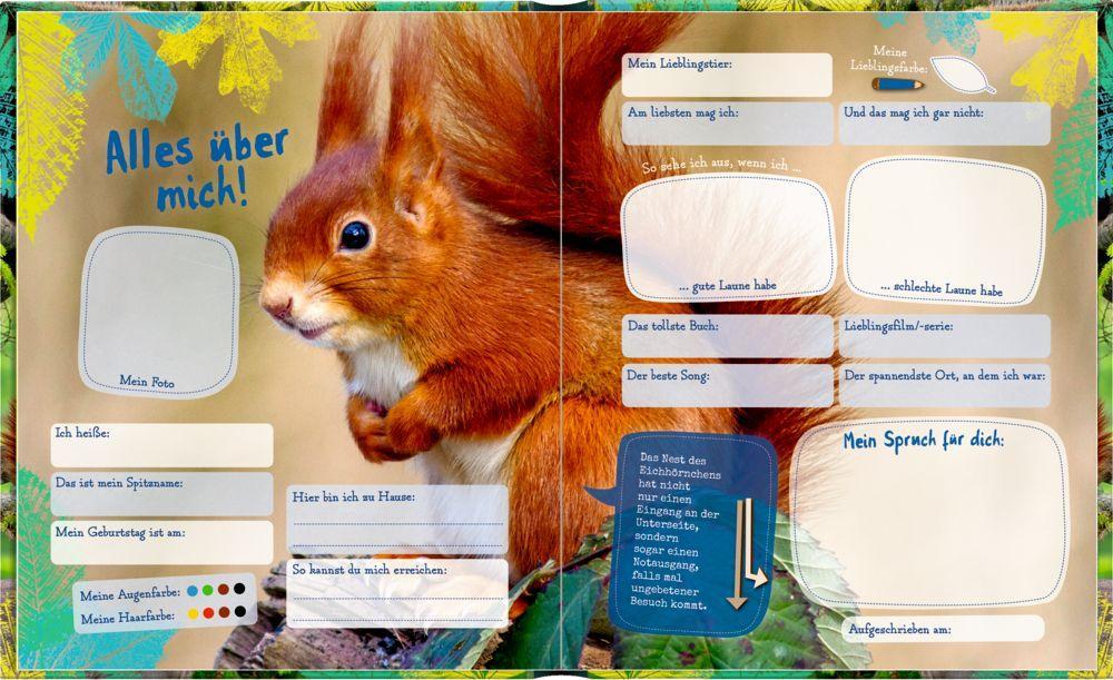 Beispielinhalt (Bild) Freundebuch - Nature Zoom - Meine Freunde