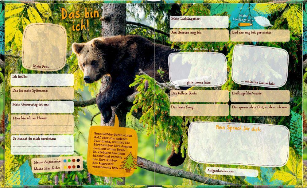 Beispielinhalt (Bild) Freundebuch - Nature Zoom - Meine Freunde