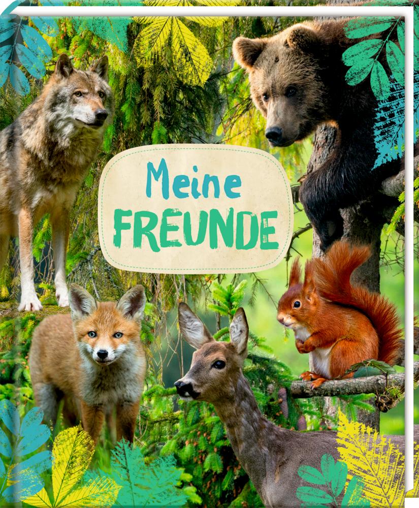 Vorderes Coverbild Freundebuch - Nature Zoom - Meine Freunde