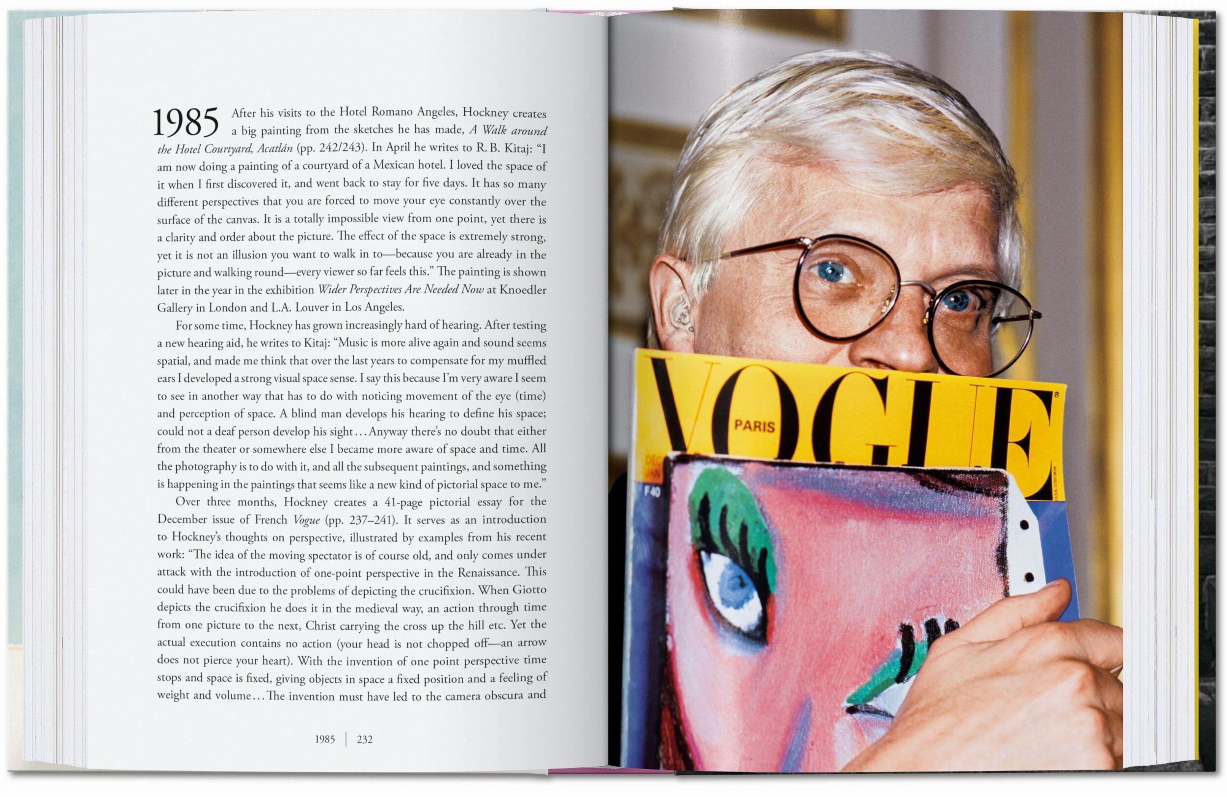 Beispielinhalt (Bild) David Hockney. Eine Chronologie. 40th Ed.