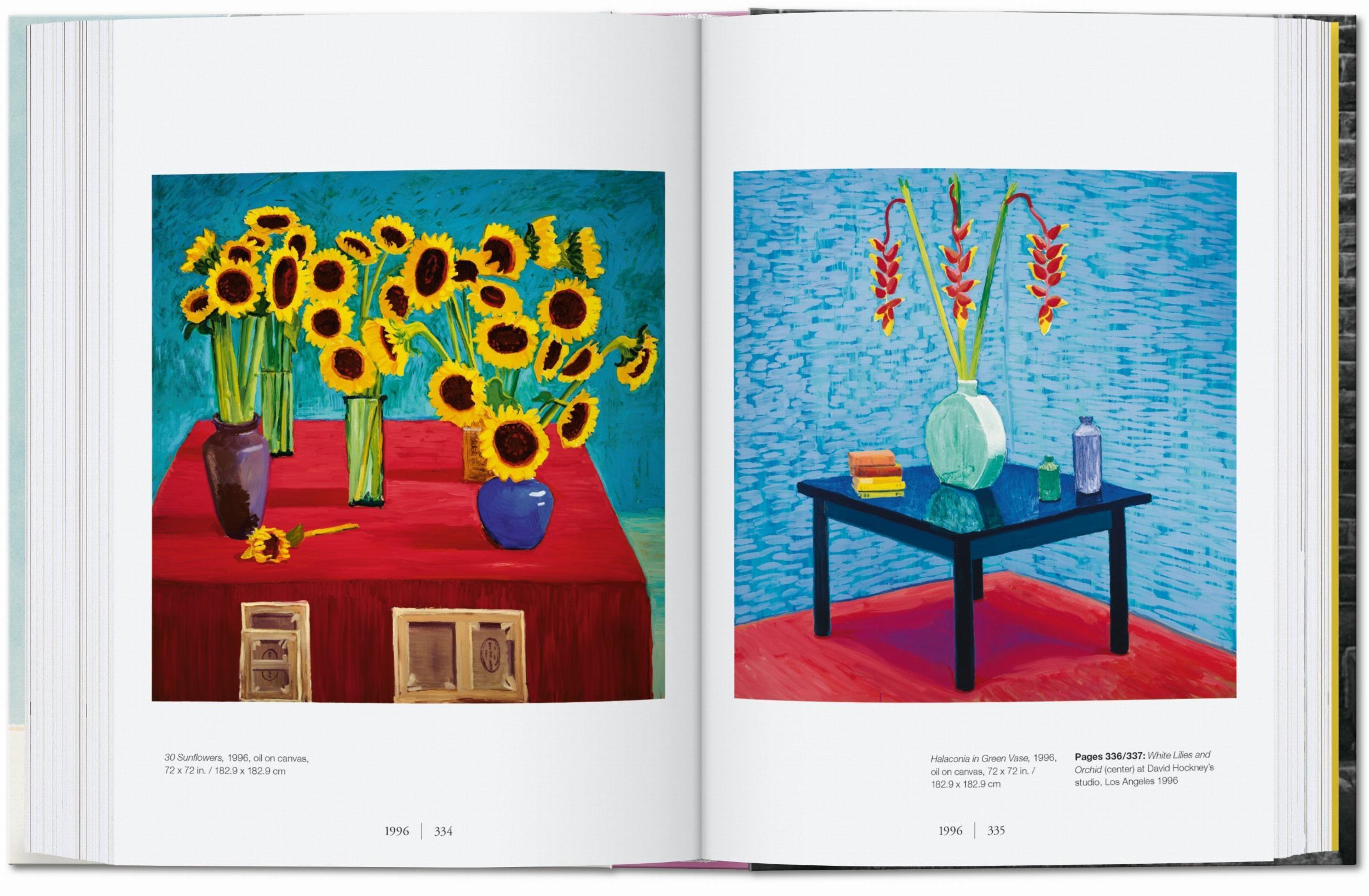 Beispielinhalt (Bild) David Hockney. Eine Chronologie. 40th Ed.