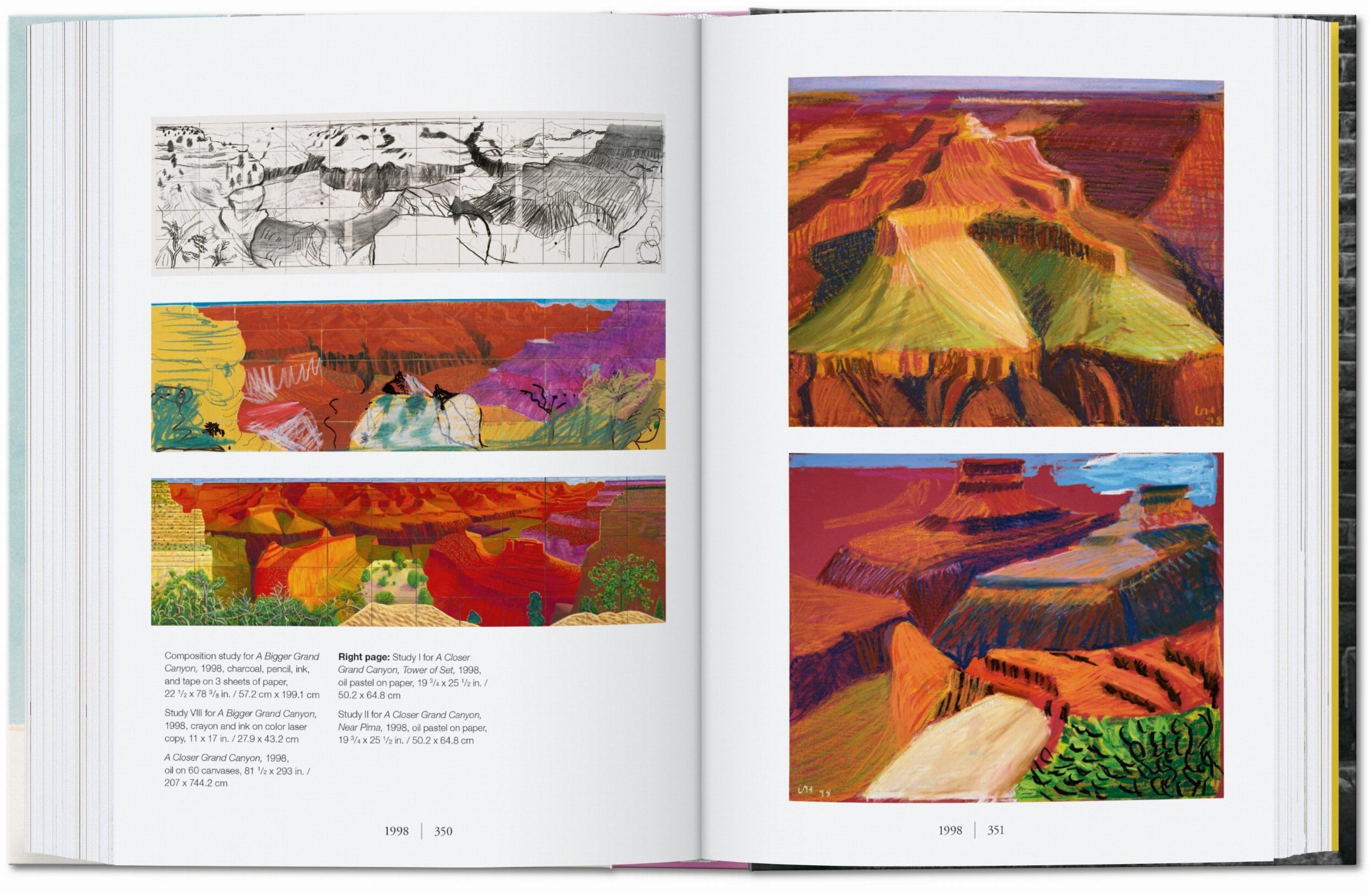 Beispielinhalt (Bild) David Hockney. Eine Chronologie. 40th Ed.