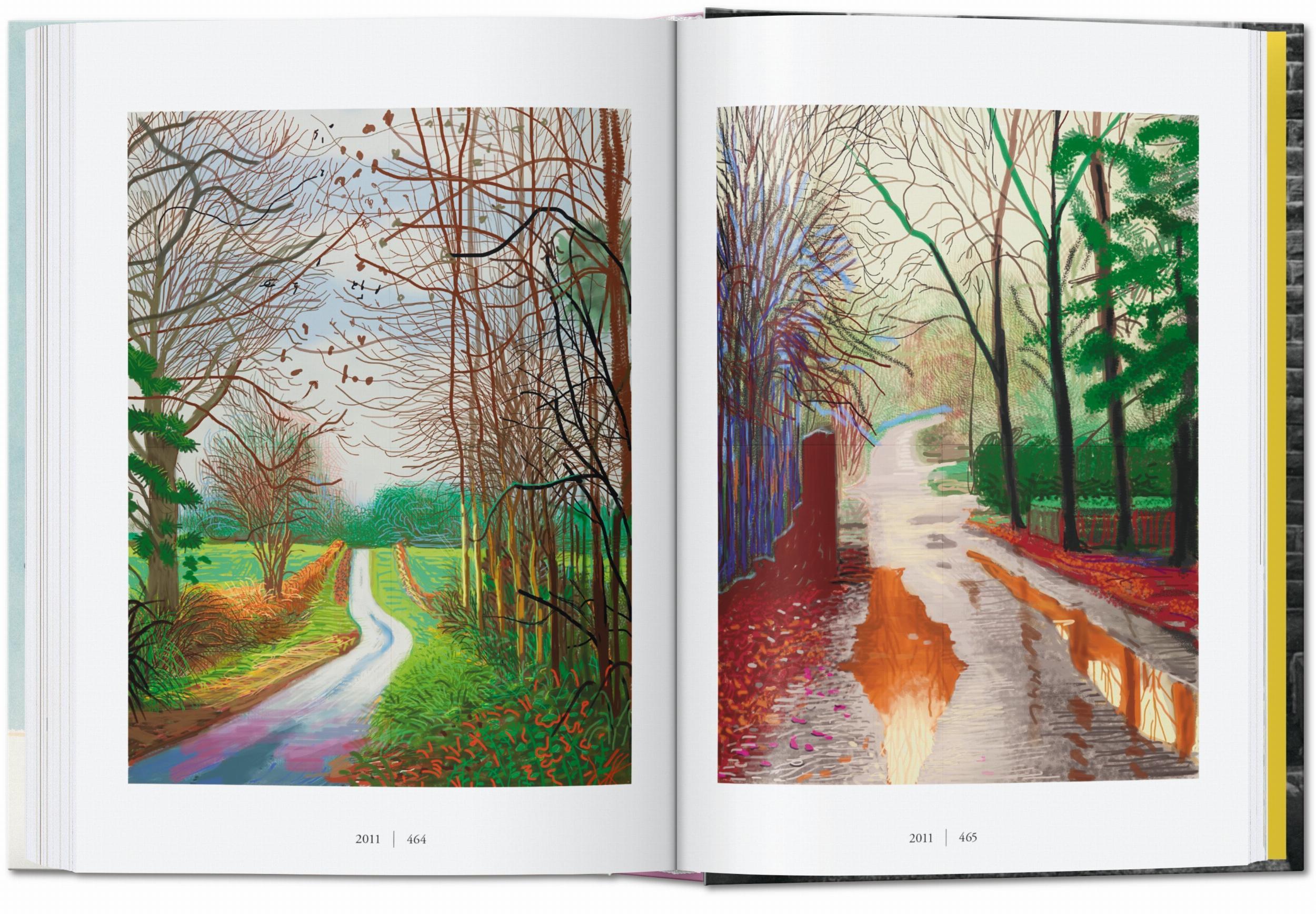 Beispielinhalt (Bild) David Hockney. Eine Chronologie. 40th Ed.