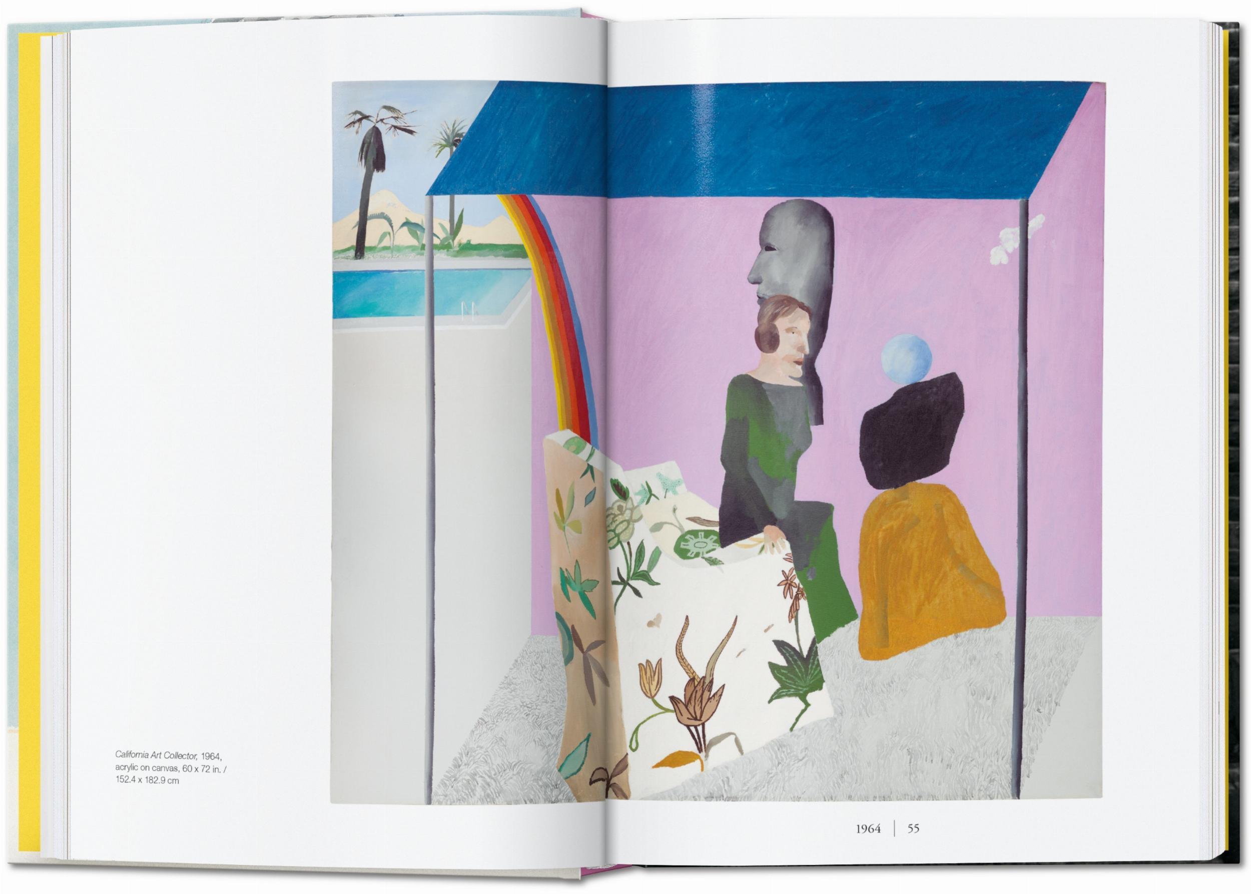 Beispielinhalt (Bild) David Hockney. Eine Chronologie. 40th Ed.