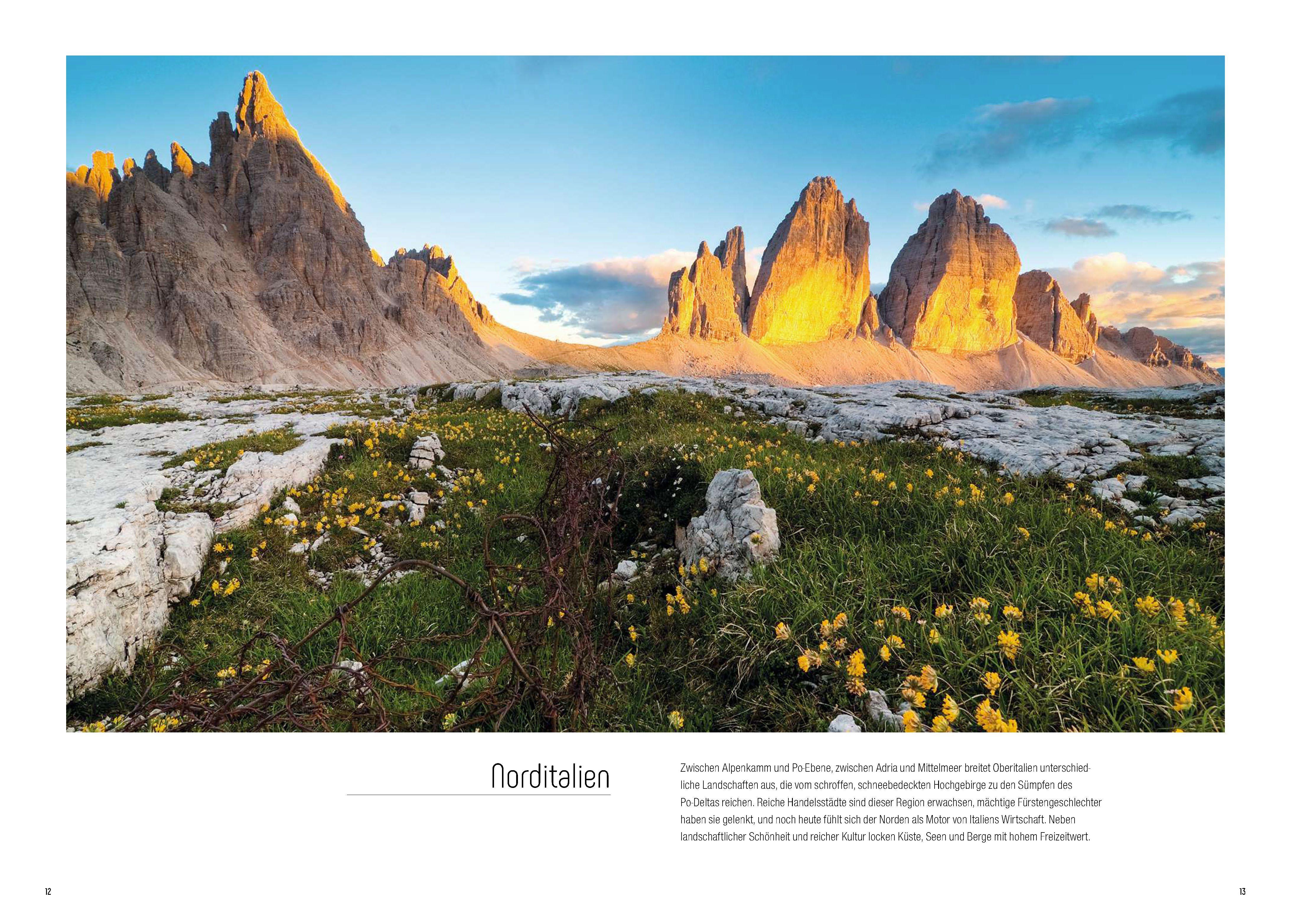 Beispielinhalt (Bild) KUNTH Unterwegs in Italien