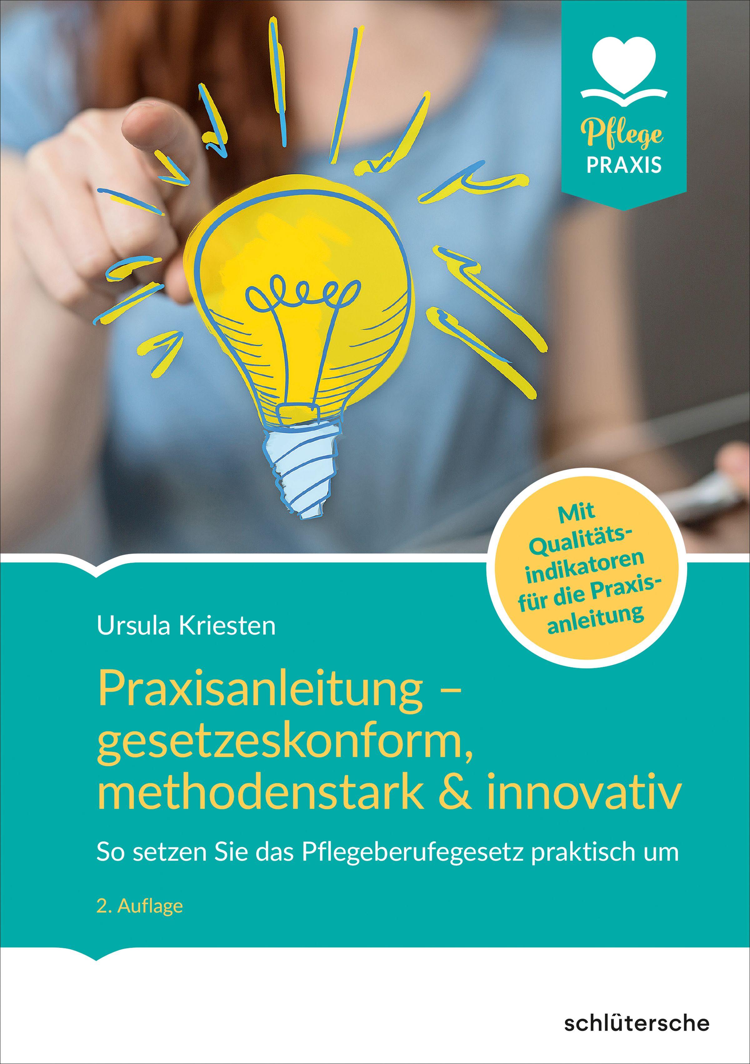 Vorderes Coverbild Praxisanleitung - gesetzeskonform, methodenstark & innovativ