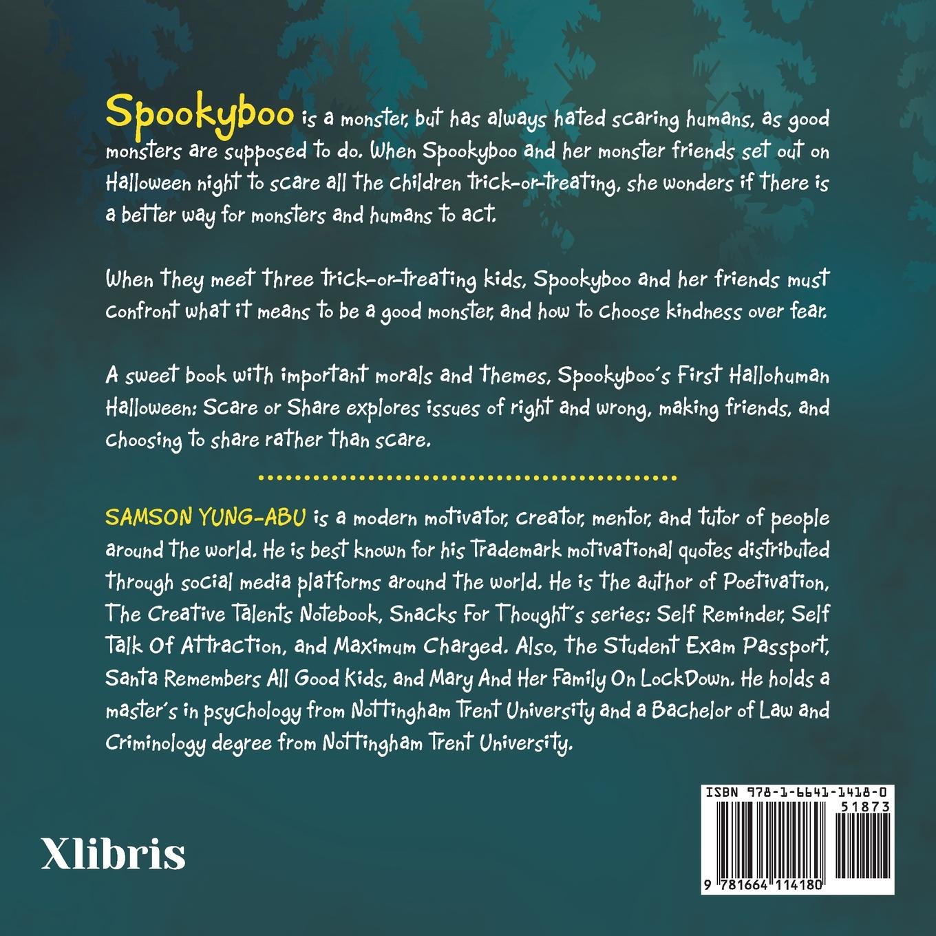 Rückseitencover Spookyboo's First Hallohuman Halloween