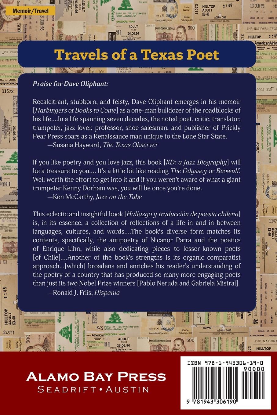 Rückseitencover Travels of a Texas Poet