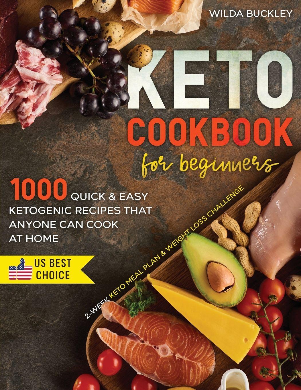 Vorderes Coverbild KETO COOKBOOK FOR BEGINNERS